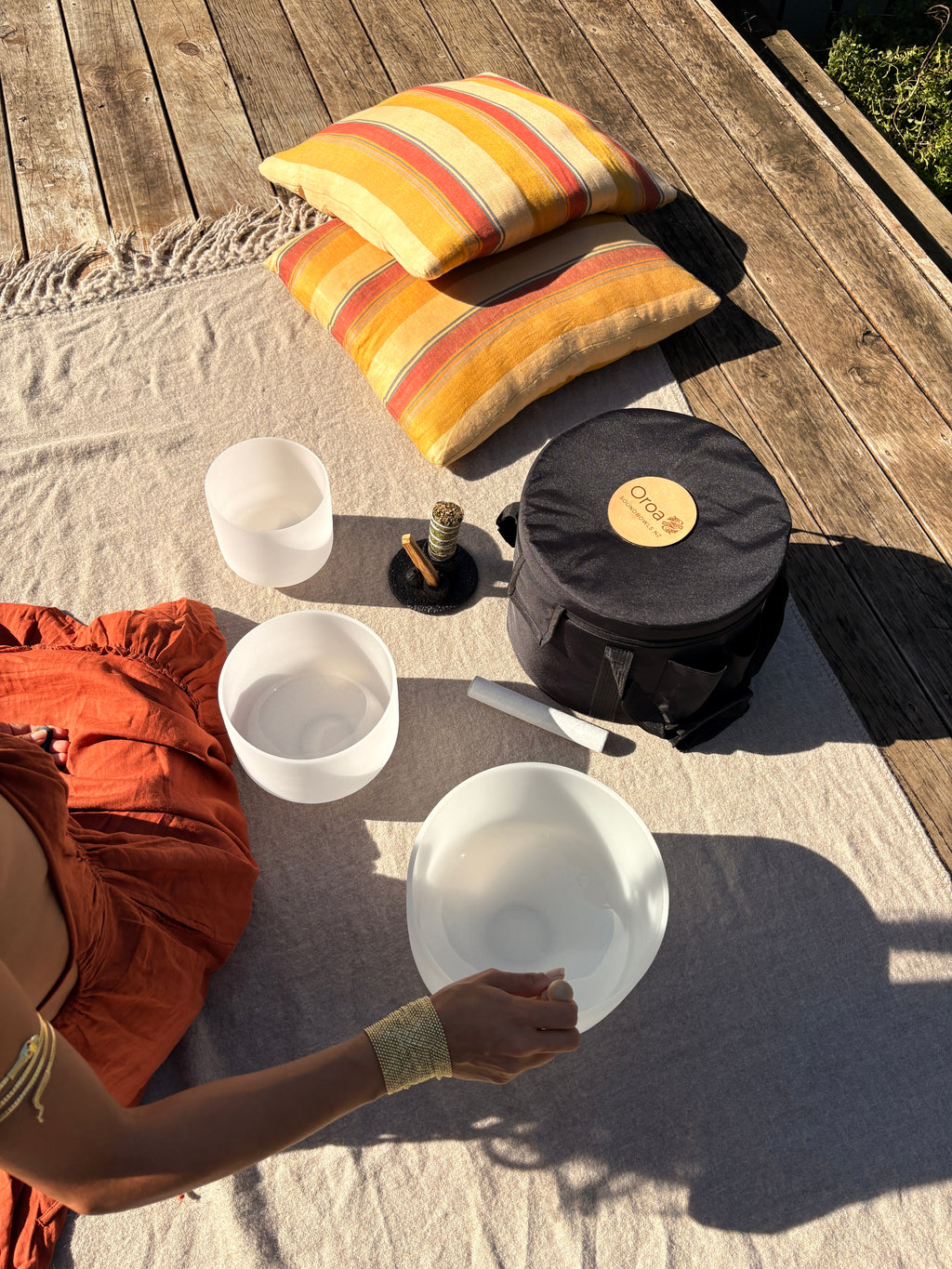 Crystal Singing Bowl Starter 3 Set (432Hz)